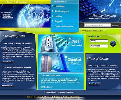 歐美風(fēng)格電腦主機(jī)網(wǎng)頁模板設(shè)計(jì)指南